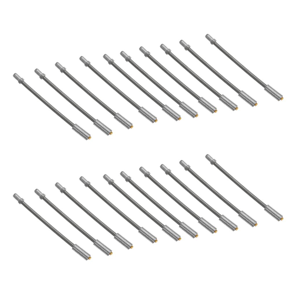 20 Bicycle 100mm Flexible Lead V-Brake Cable Guide Noodles Pipes Hose Silver