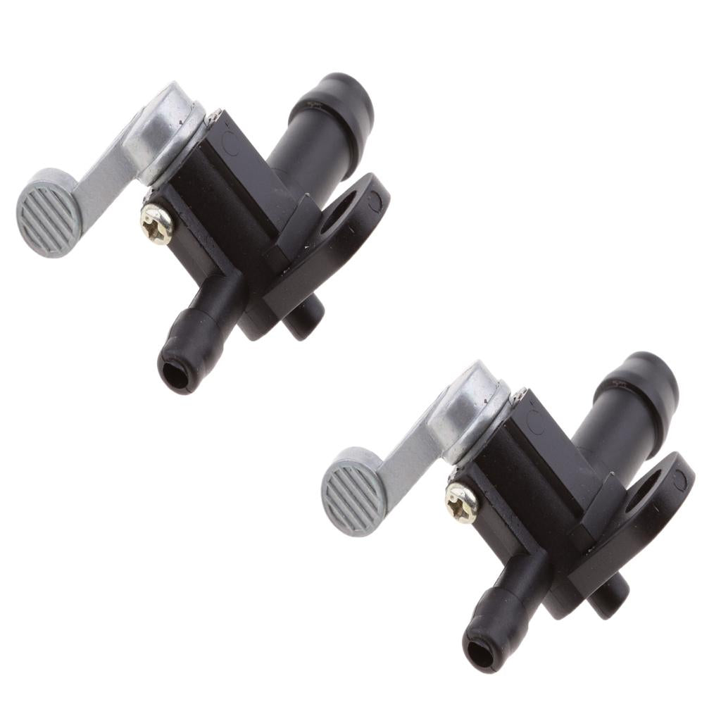 2Pcs Gas Fuel Valve Switch Petcock for Yamaha PW50 Pit Bike Dirtbike