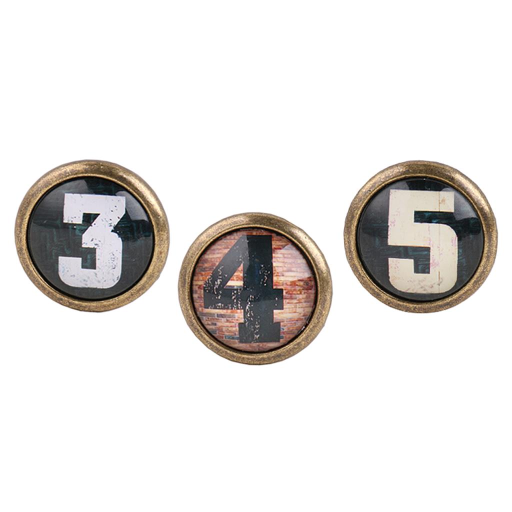 3Pcs Vintage Cabinet Door Drawer Bin Dresser Handle Pull Knob Hardware #2