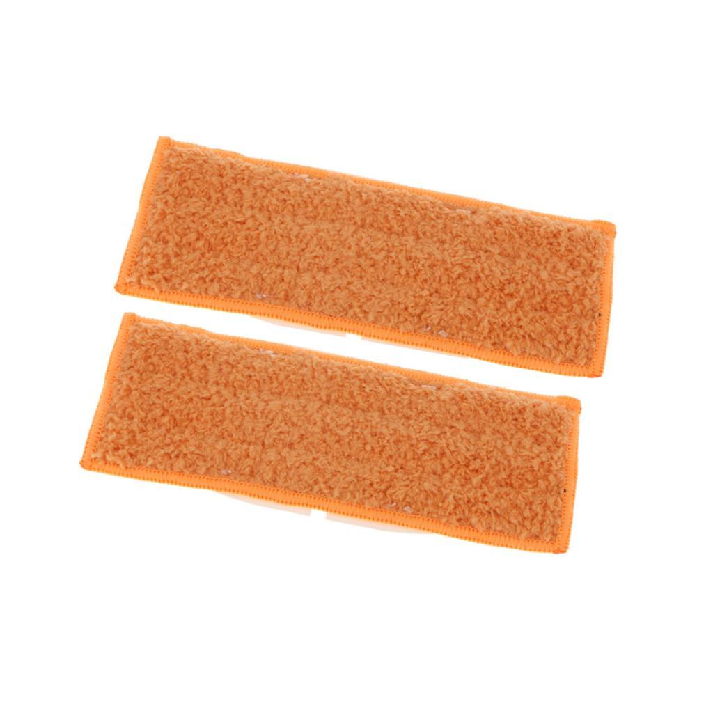 2pcs Wet/Dry/Damp Mopping Pad Mop Pad for iRobot Braava Jet 240 241 (Damp)