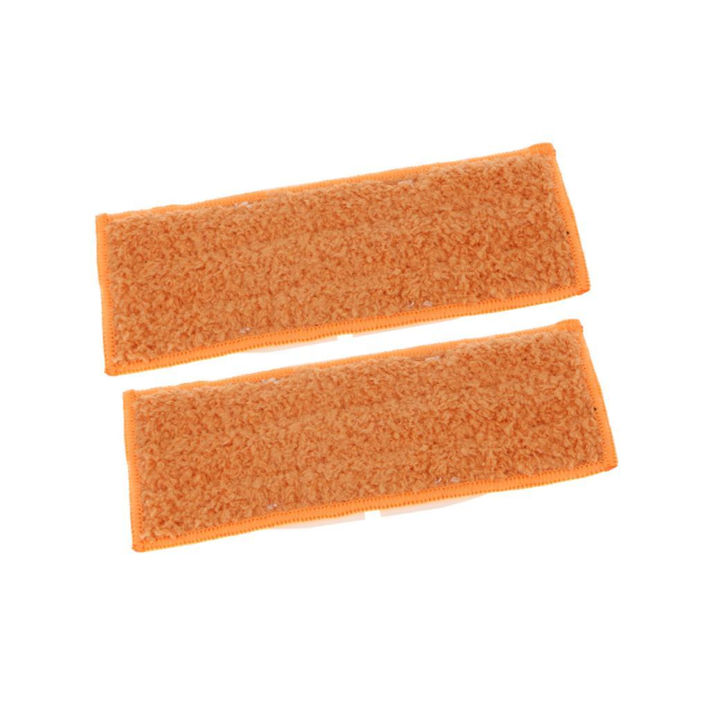 2pcs Wet/Dry/Damp Mopping Pad Mop Pad for iRobot Braava Jet 240 241 (Damp)