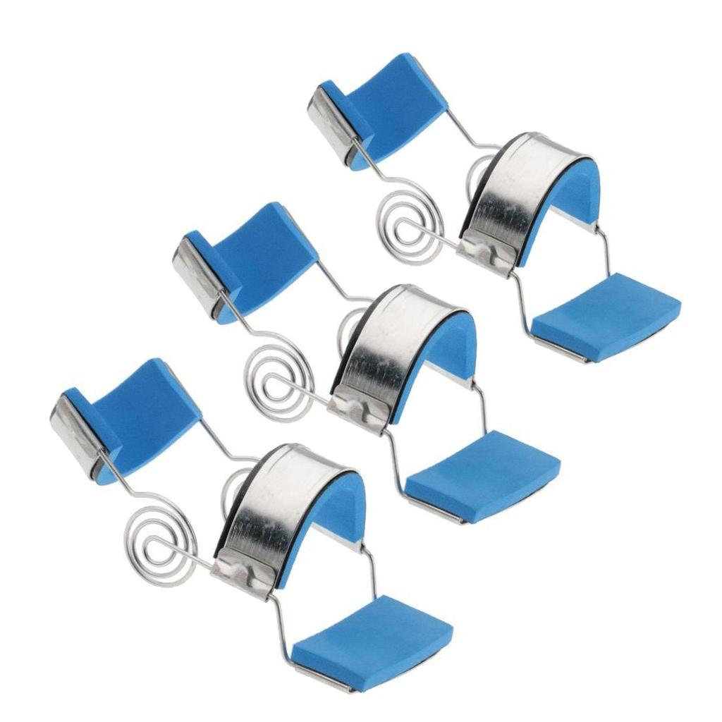 3Pieces Trigger Finger Splint Support Brace for Straighten Curved Bent S M L