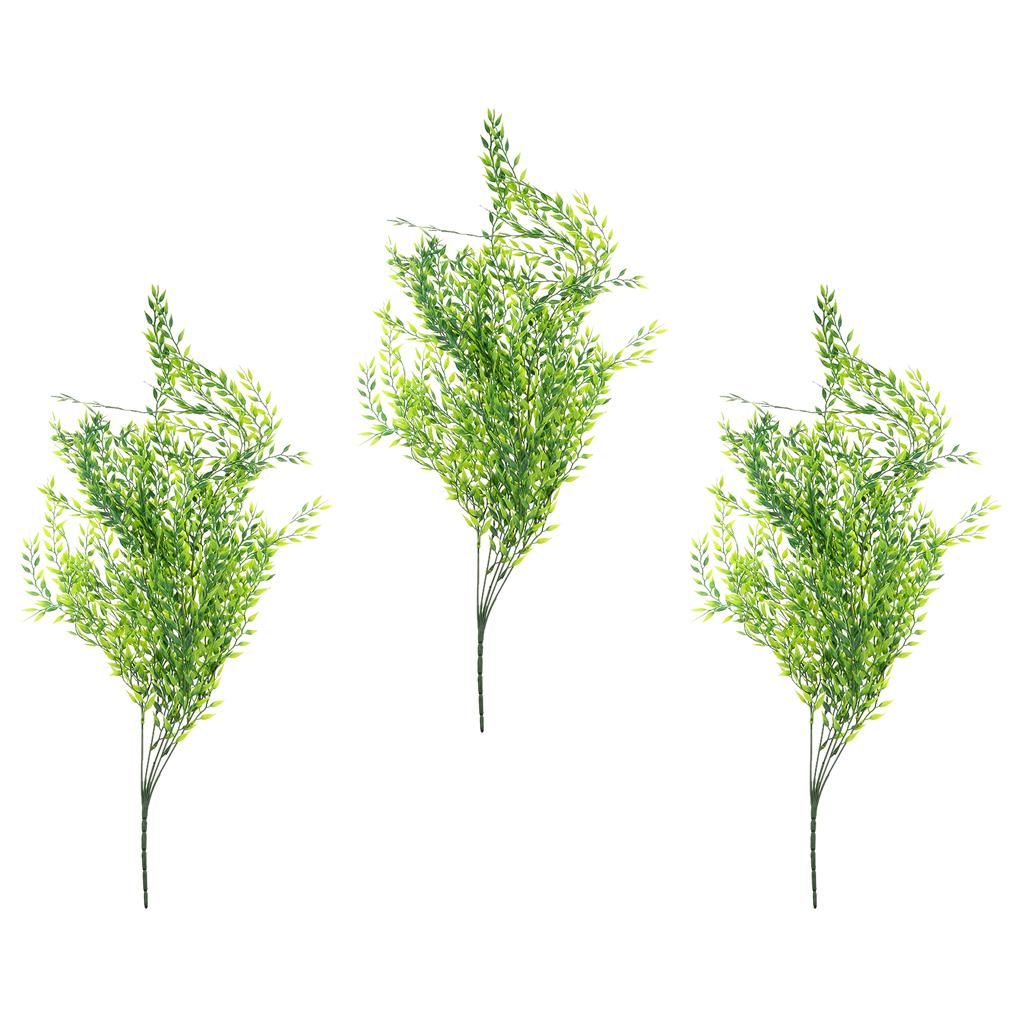 3Pcs Artificial Weeping Ivy Vine Plants Home Garden Hanging Decor Green 60cm