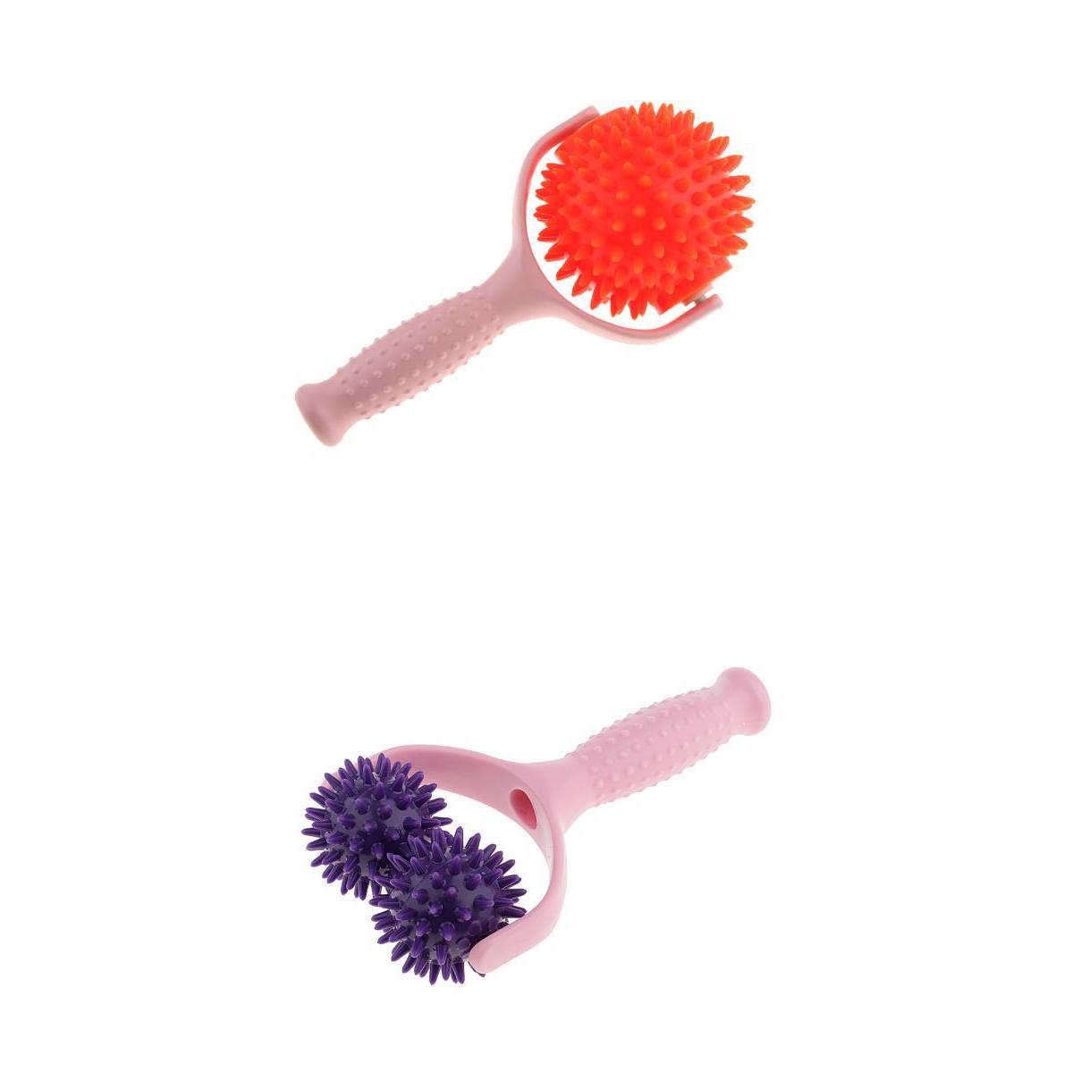 2 Pieces Acupuncture Full Body Muscle Massage Roller Spiky Ball Massager