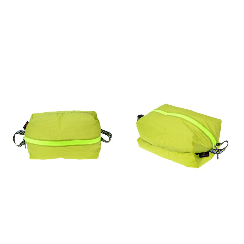 2x Outdoor Travel Kit Tote Laundry Shoes Pouch Clothing Luggage Bag S Green