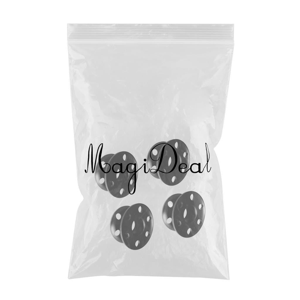 4 Pieces Aluminum Scuba Diving Finger Spool Dive Reel Empty Guide Line Spool