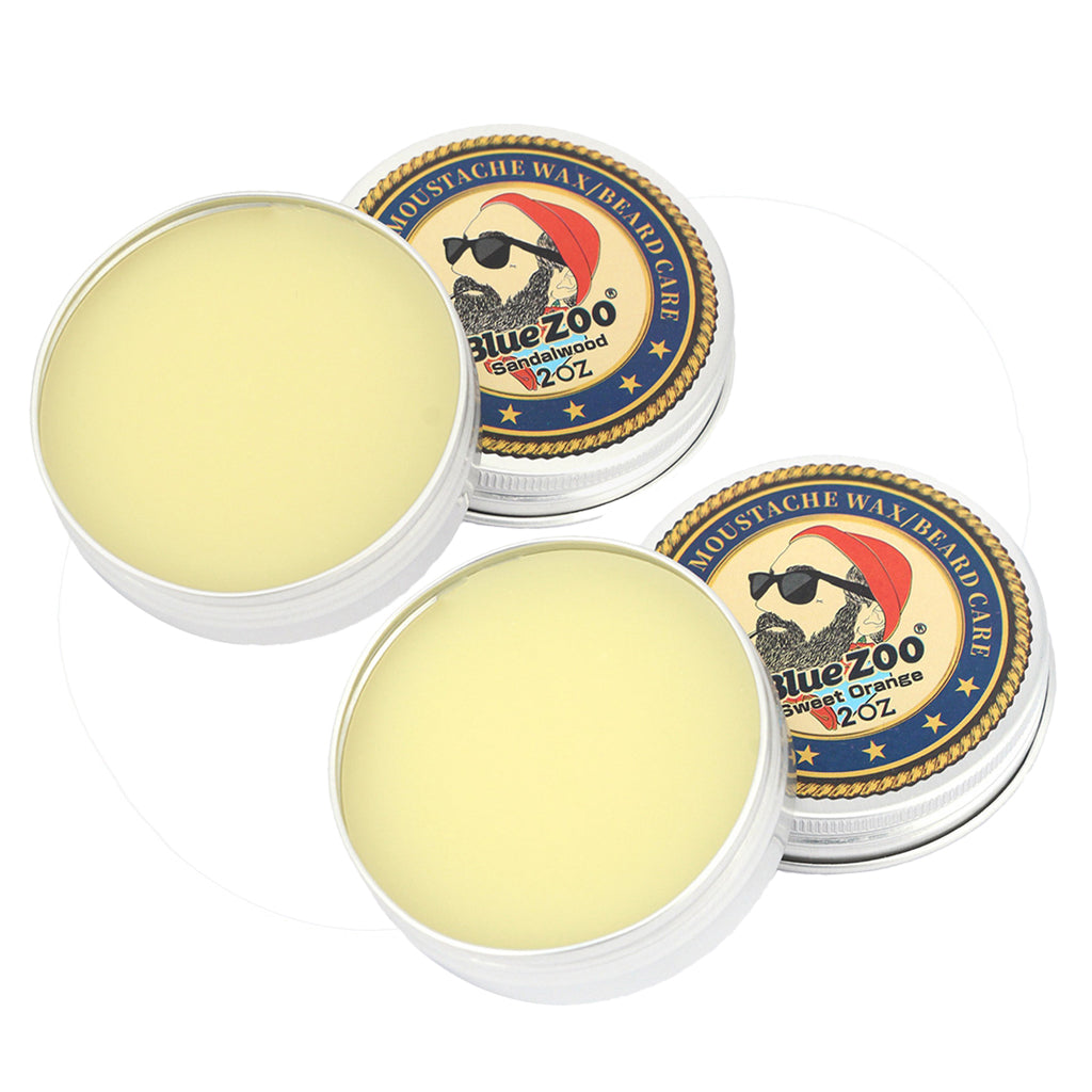 2x Men Beard Balm Leave-In Taming Styling Conditioner Mustache Grooming Wax