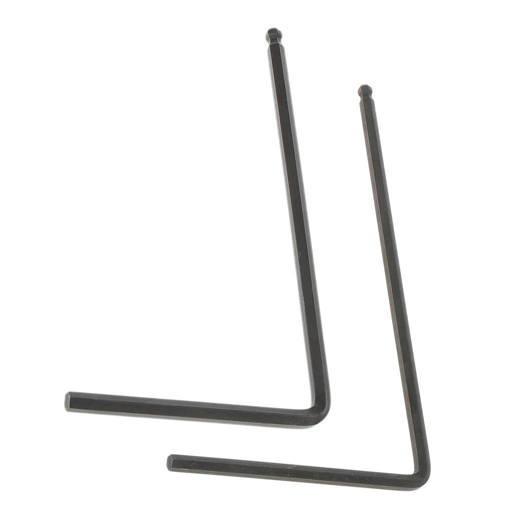 2 Pieces Truss Rod Allen Wrench Guitar Adjustment Tool for Guitar