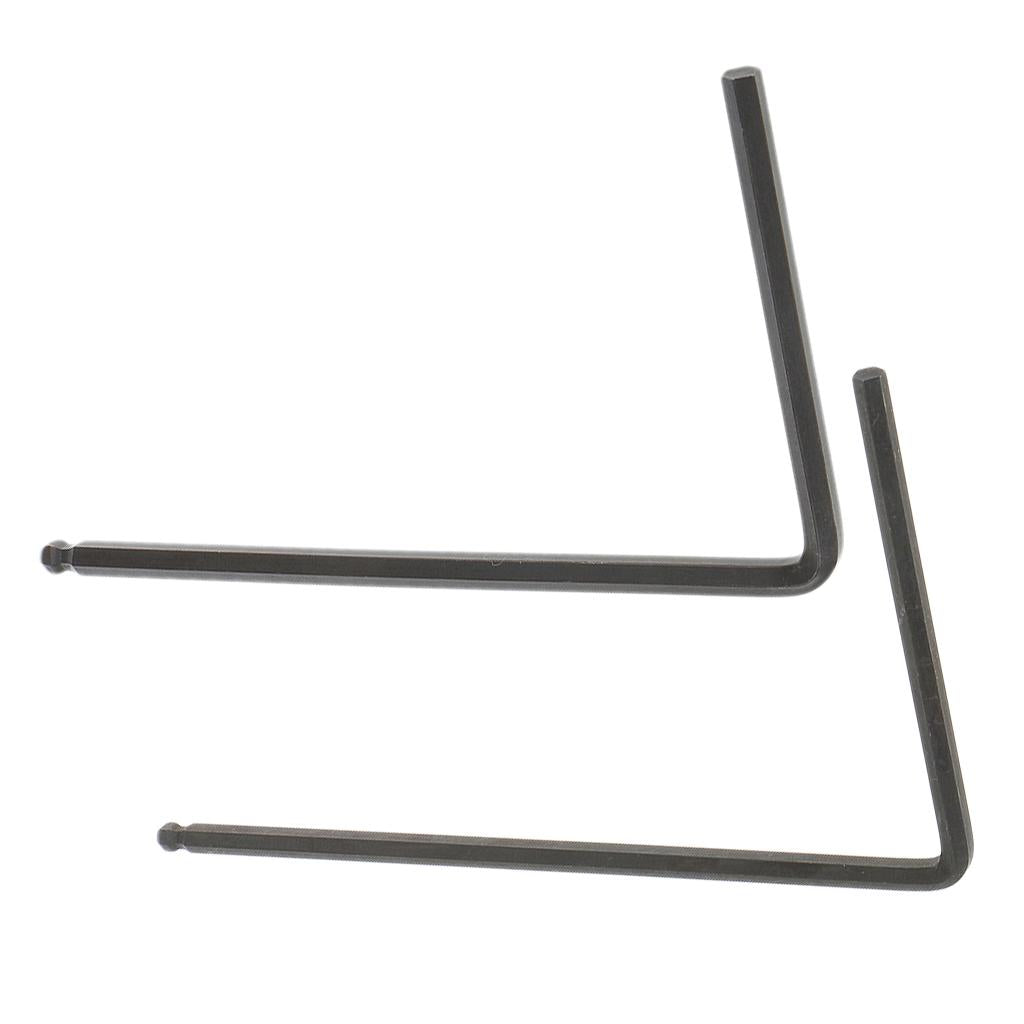 2 Pieces Truss Rod Allen Wrench Guitar Adjustment Tool for Guitar
