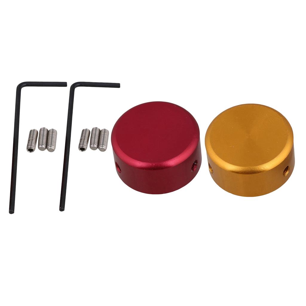2 Pieces Guitar Foot Nail Cap Protection Cap for Guitar Effect Pedal
