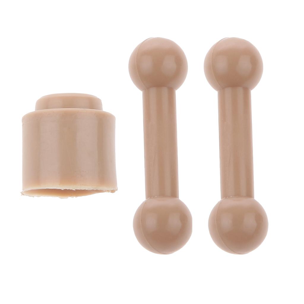 1/6 Feet Heightening Connectors &Male Head Inner Ring for 12'' Action Figure