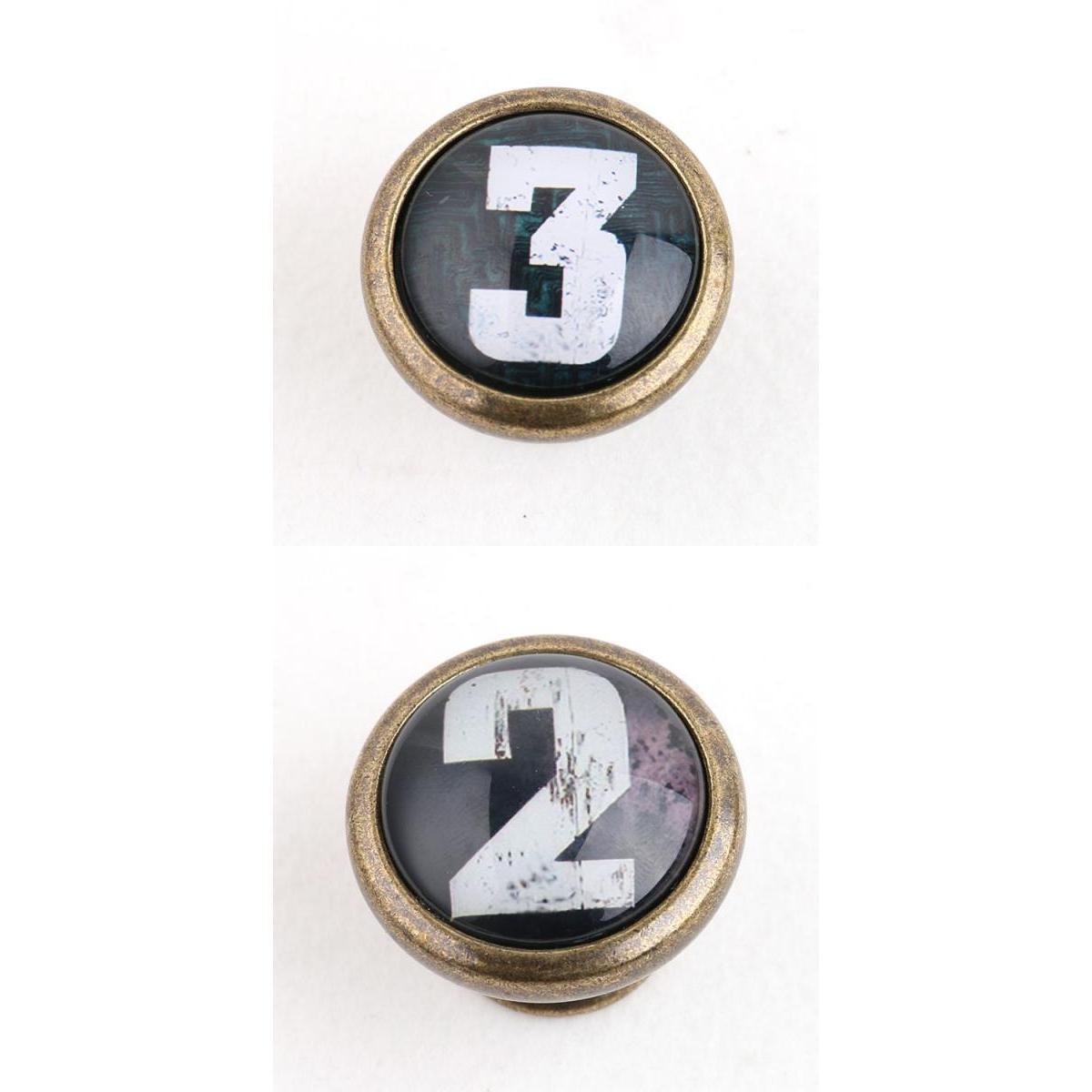 2 Pieces Vintage Cabinet Door Drawer Bin Dresser Handle Pull Knobs Hardware