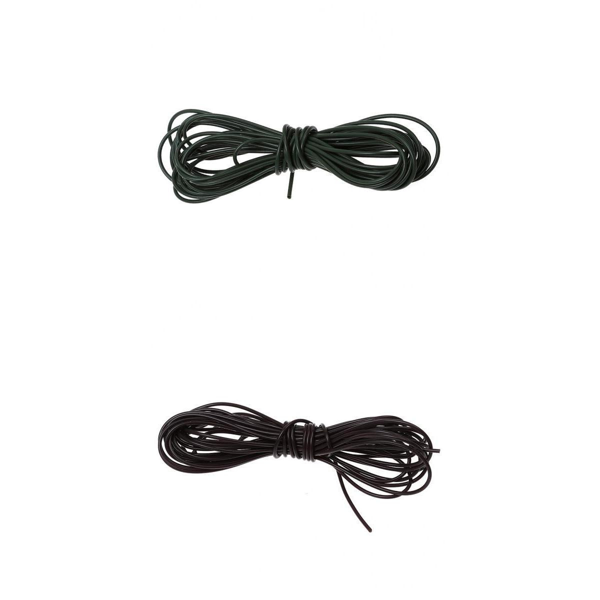 2pcs 5m Silicone Rig Tube Sleeve 1mm Pretend Fishing Lines for Carp Fishing