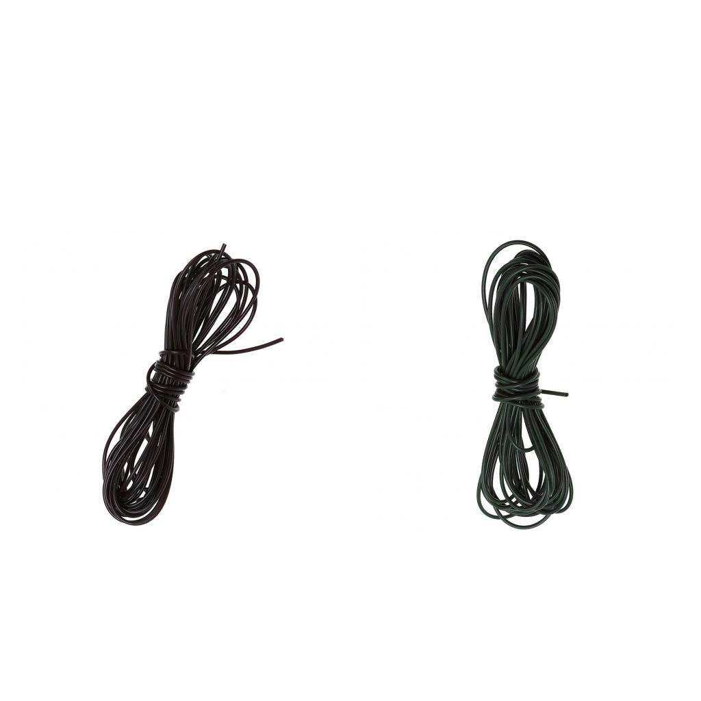 2pcs 5m Silicone Rig Tube Sleeve 1mm Pretend Fishing Lines for Carp Fishing