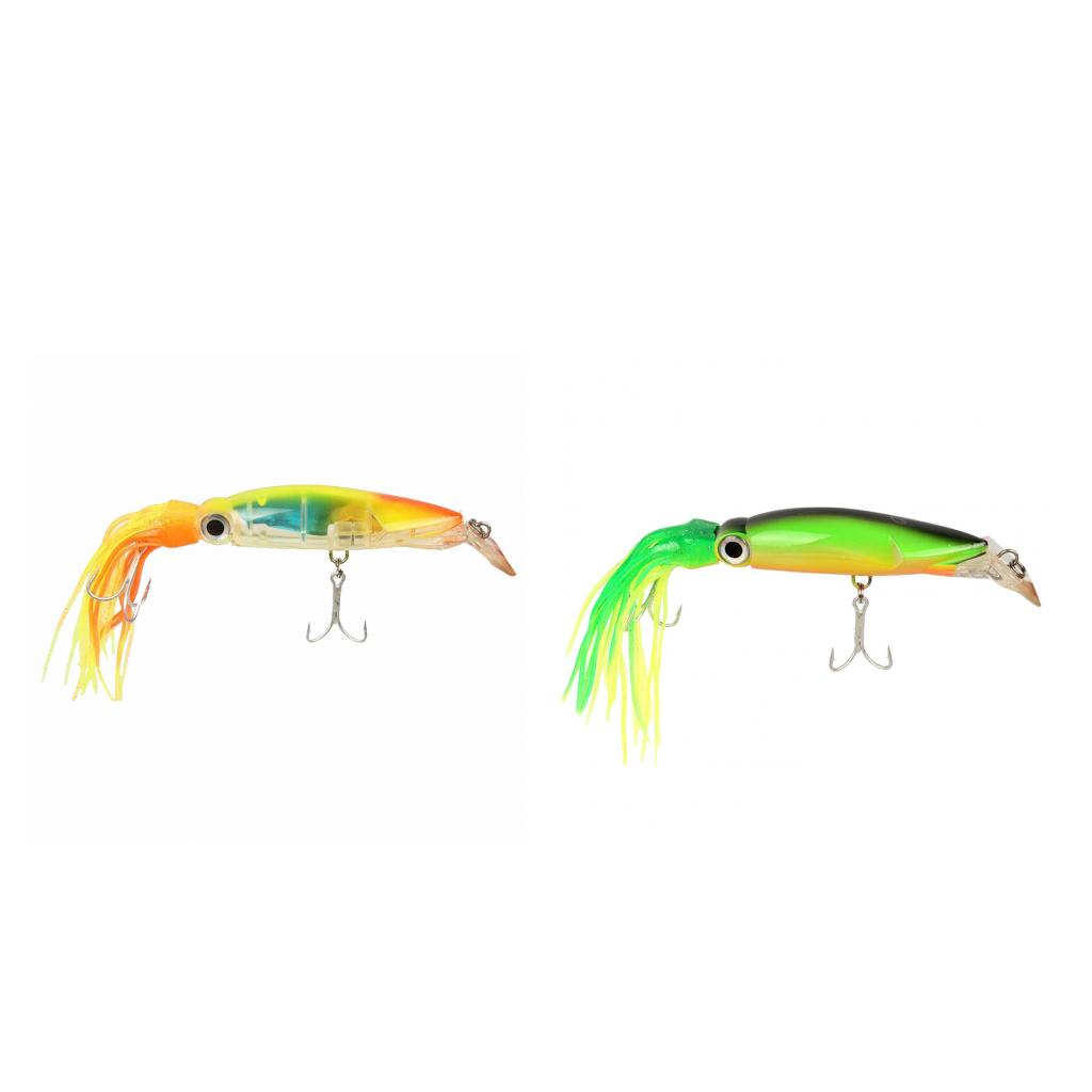 2Pcs Squid Jig Fishing Tackle Bait Hook Tuna Marlin Trolling Lure