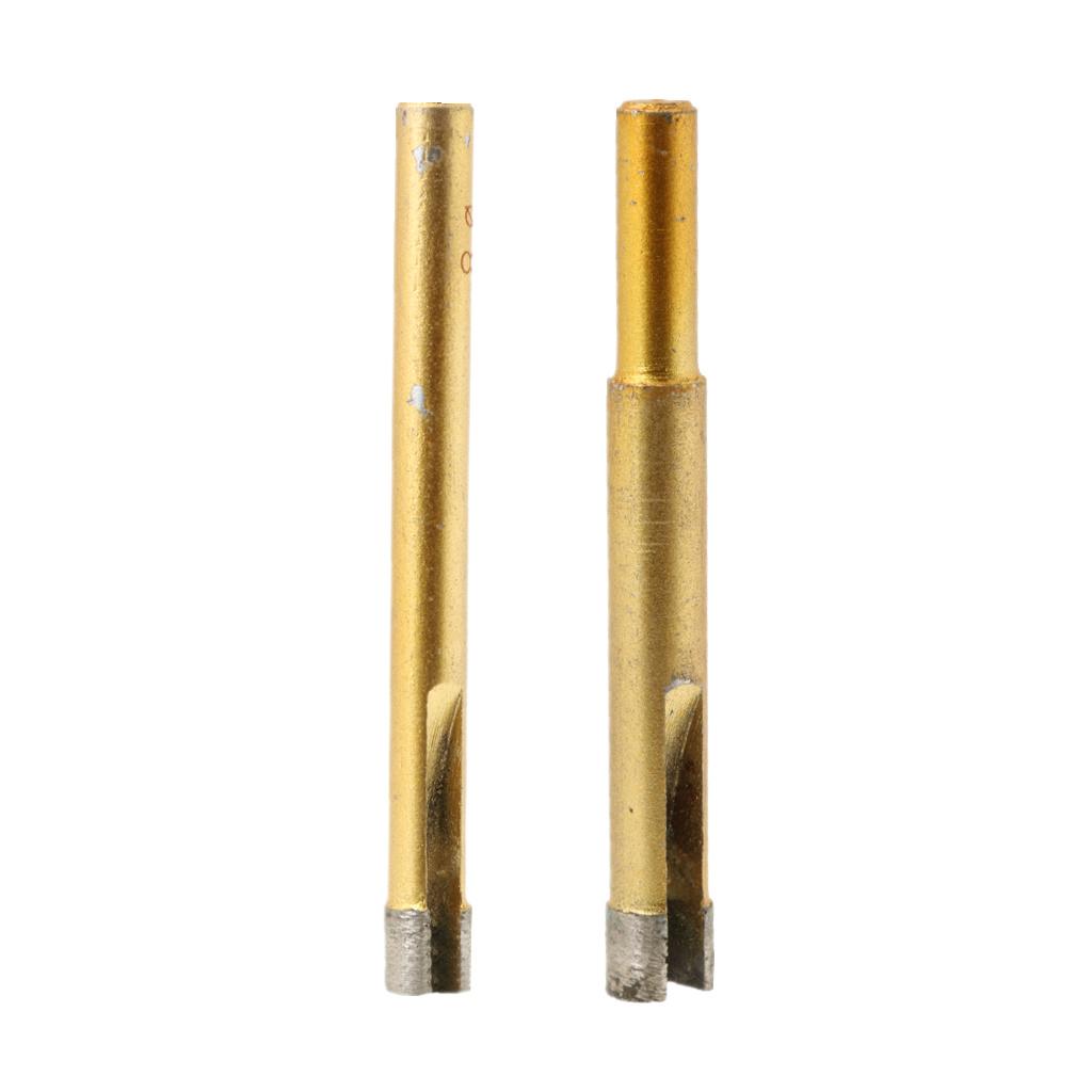 8 &10mm Diamond Holesaw Tile Ceramic Glass Slate Porcelain Marble Drill Bits