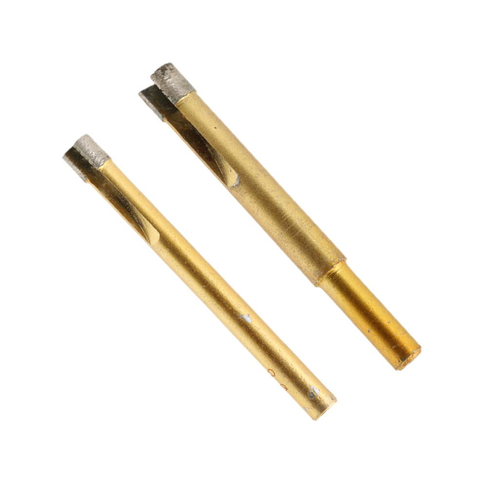 8 &10mm Diamond Holesaw Tile Ceramic Glass Slate Porcelain Marble Drill Bits