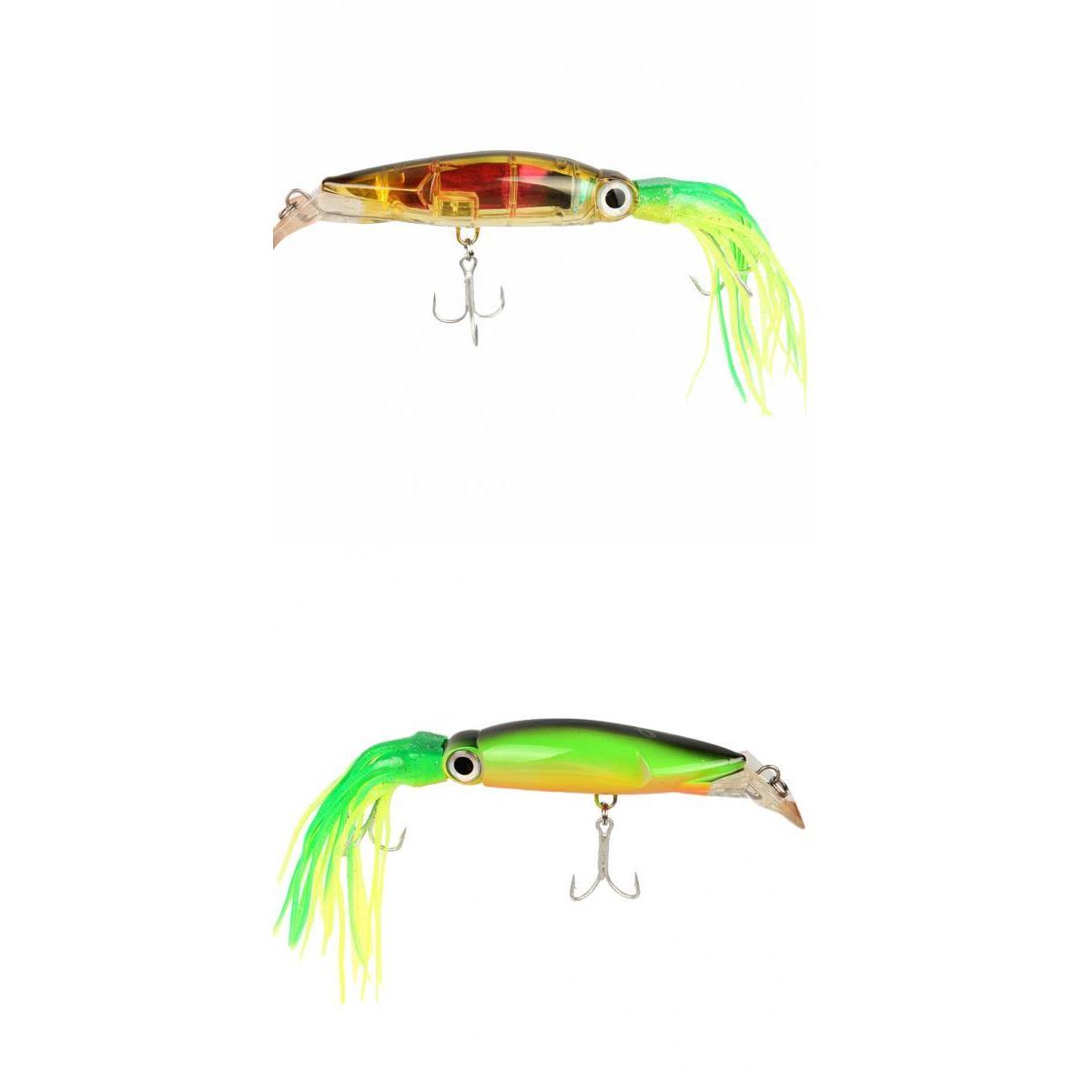 2Pcs Squid Jig Fishing Tackle Baits Hook Tuna Marlin Trolling Skirt Lures