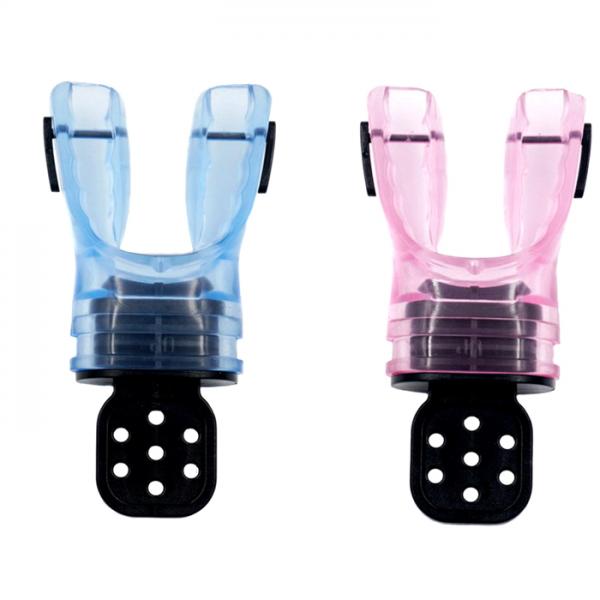 2Pc Silicone Scuba Diving Dive Snorkel Comfort Standard Mouthpiece Regulator