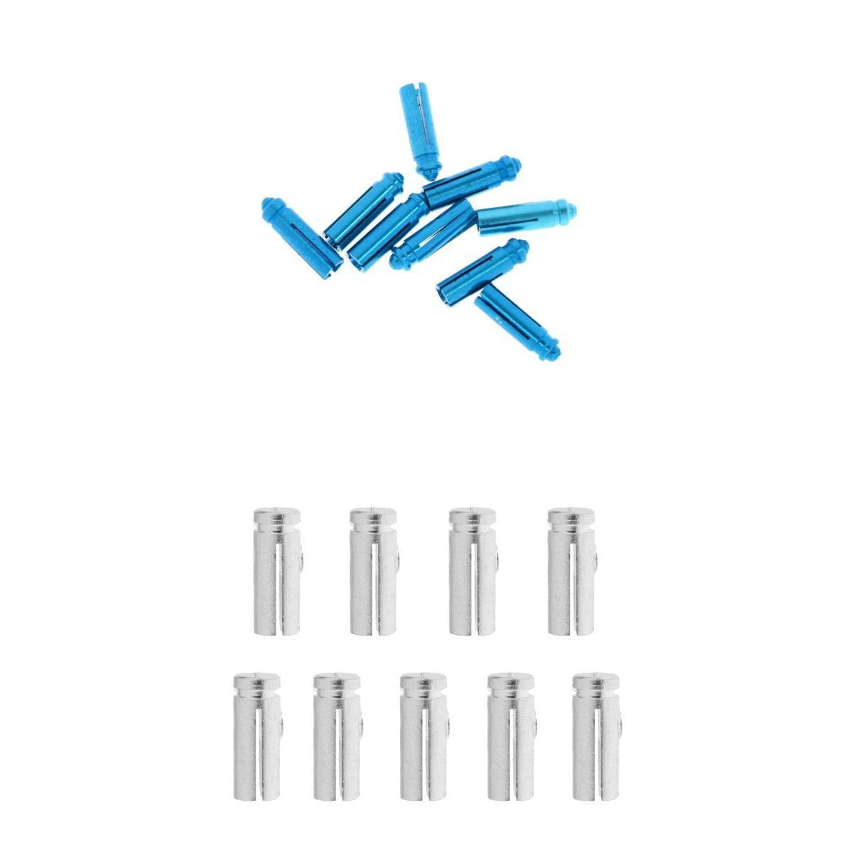 18Pcs Universal Anodised Aluminum Dart Flight Savers Protectors Accessory