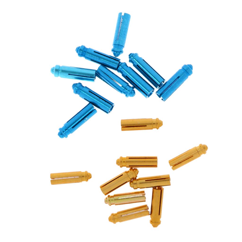 18Pcs Universal Anodised Aluminum Dart Flight Savers / Protectors Training