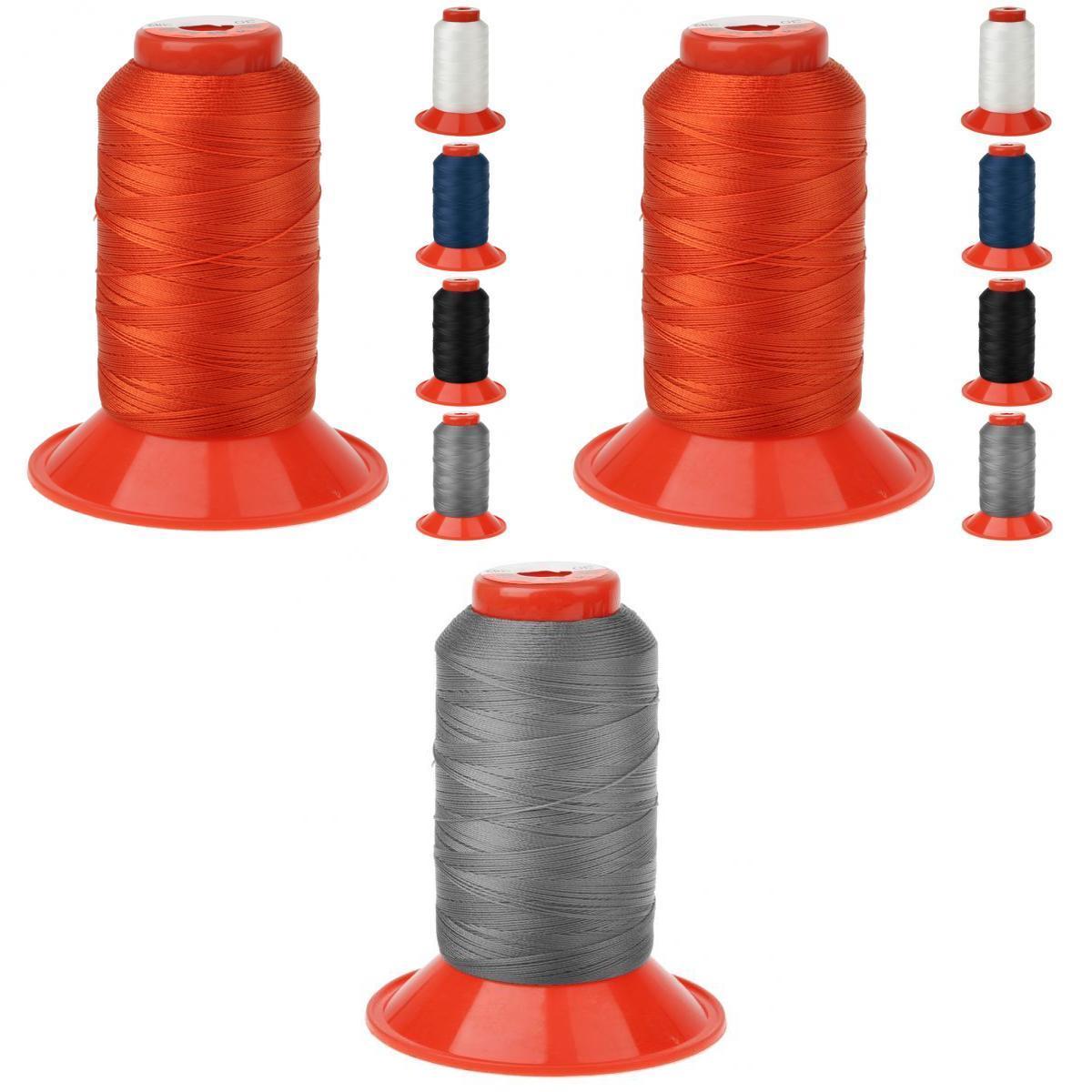 3pcs Strong Bonded Nylon Tent Backpack Sewing Thread Cord 500 Meters Each