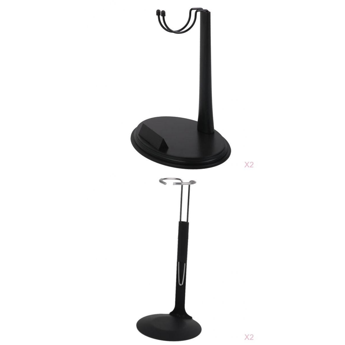 1/6 Scale Dollhouse Display Stand Holder for 12 Dolls Action Figure Support"