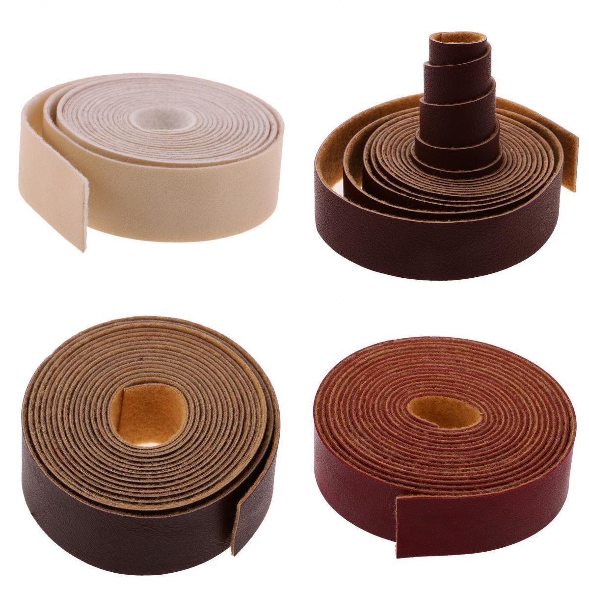 10 Meters 20mm Leather Strap Strips Leather Craft Belt Bag Handle DIY Crafts