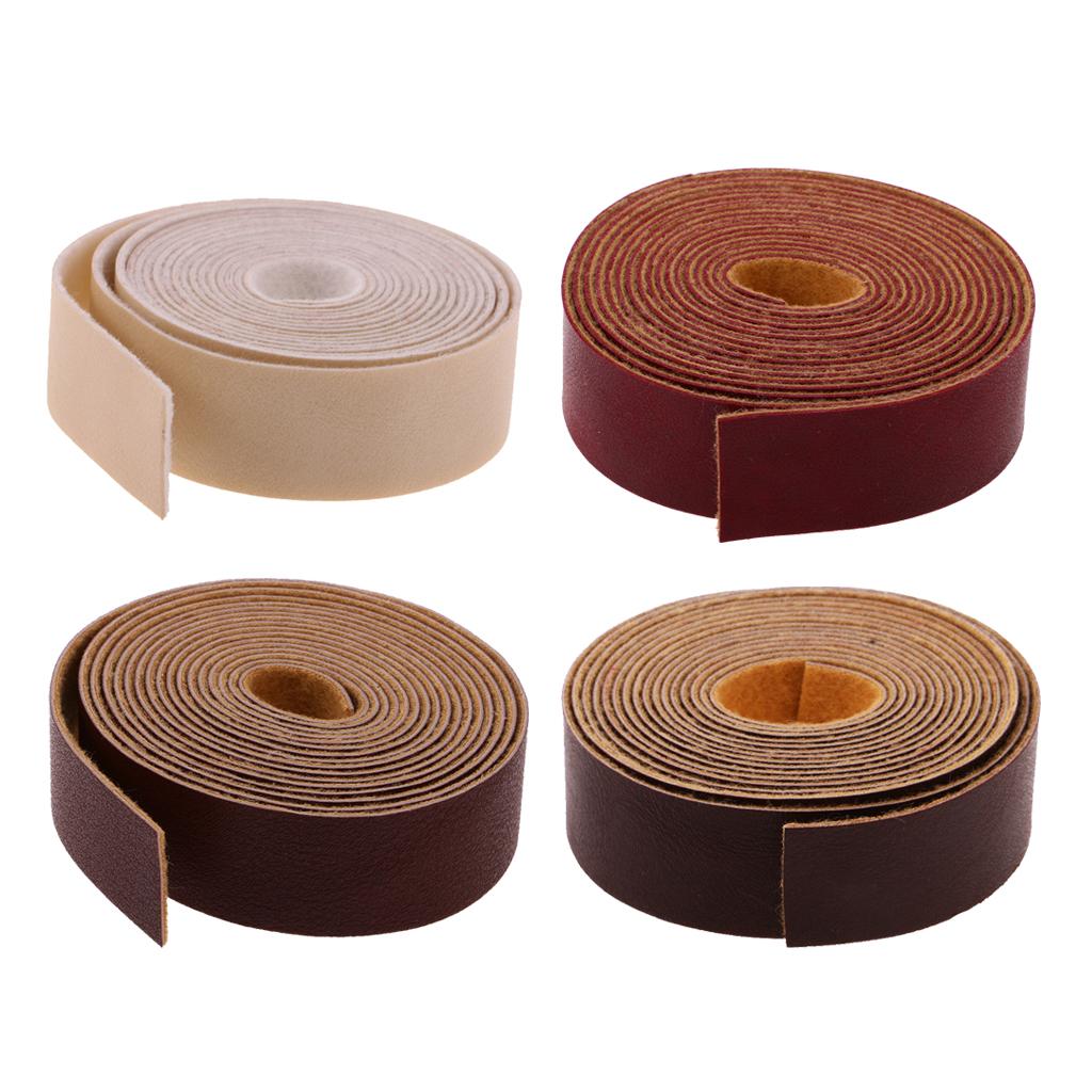10 Meters 20mm Leather Strap Strips Leather Craft Belt Bag Handle DIY Crafts