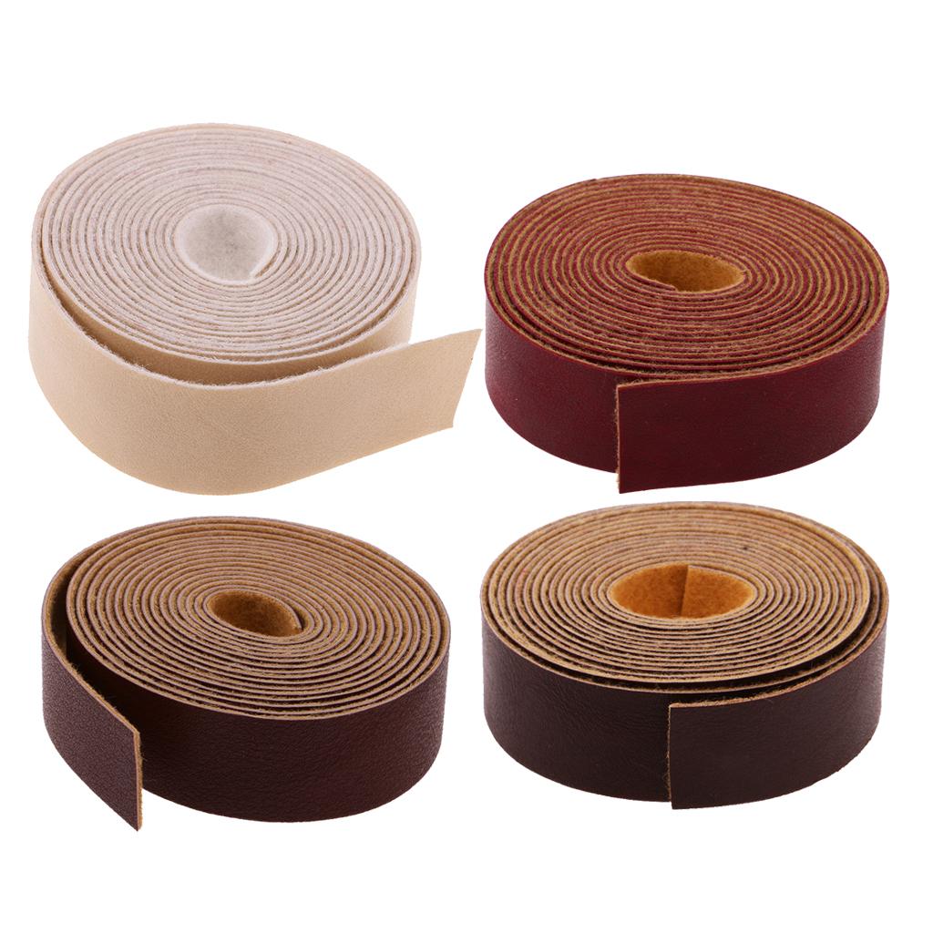 10 Meters 20mm Leather Strap Strips Leather Craft Belt Bag Handle DIY Crafts