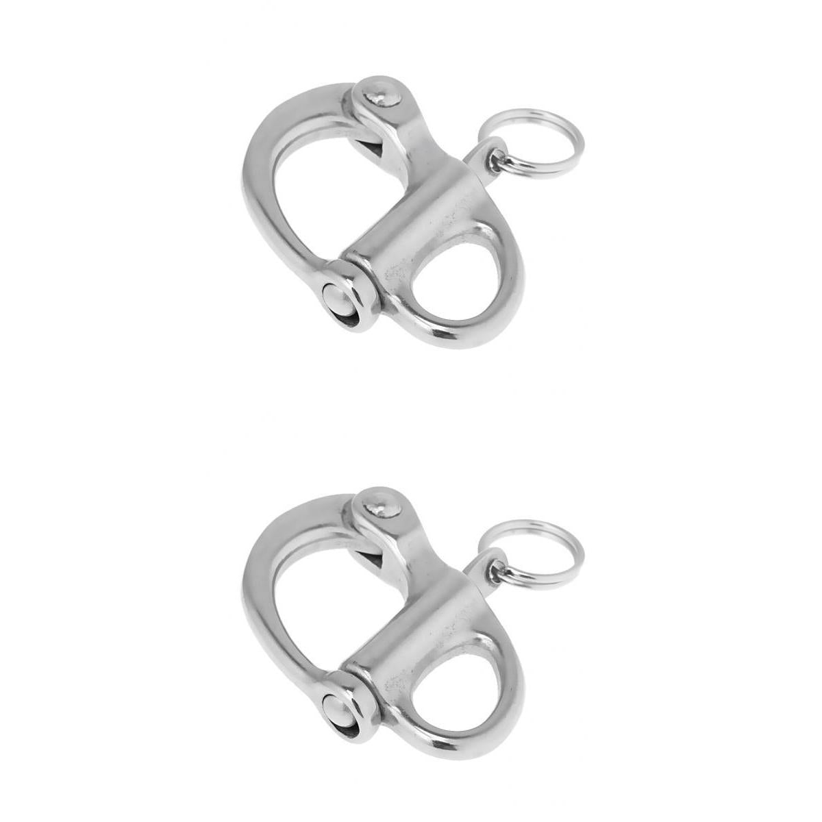 304 Stainless Steel Swivel Snap Shackle Fits for Kayak Canoe Boat Yacht