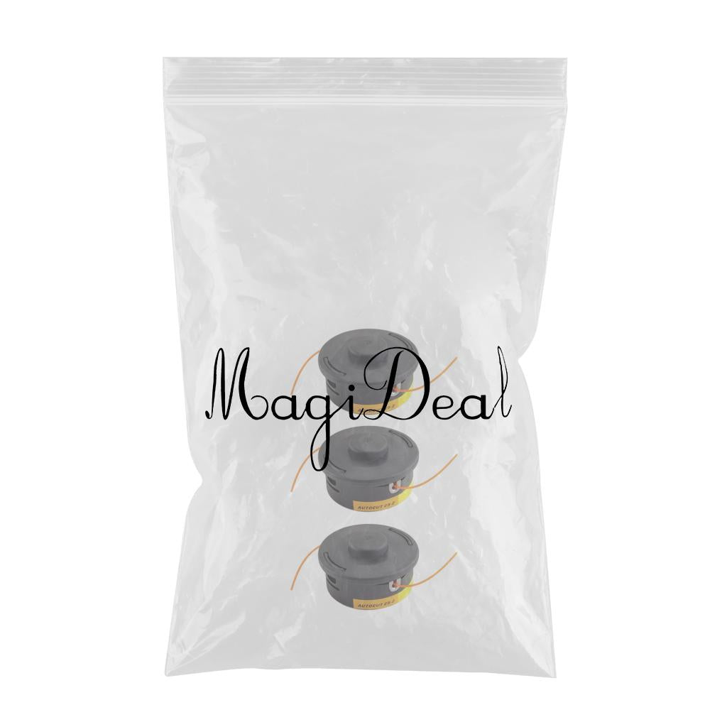 3x Auto Cut 25-2 Nylon Line Bump Head for STIHL FS55 FS70 FS80 FS100 FS120
