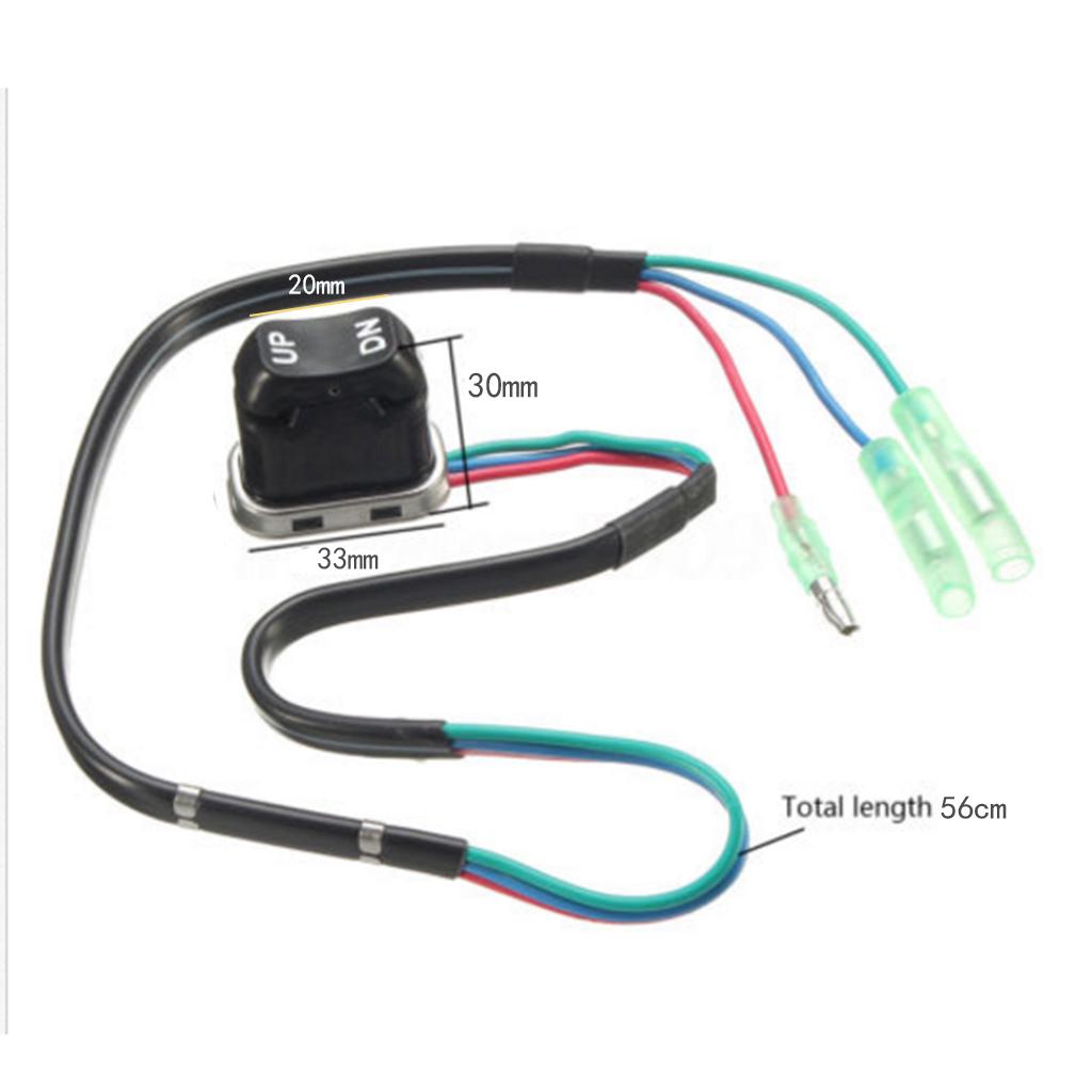 2X 703-82563-02-00 703-82563-01-00 TRIM & TILT switch A for Yamaha Outboard