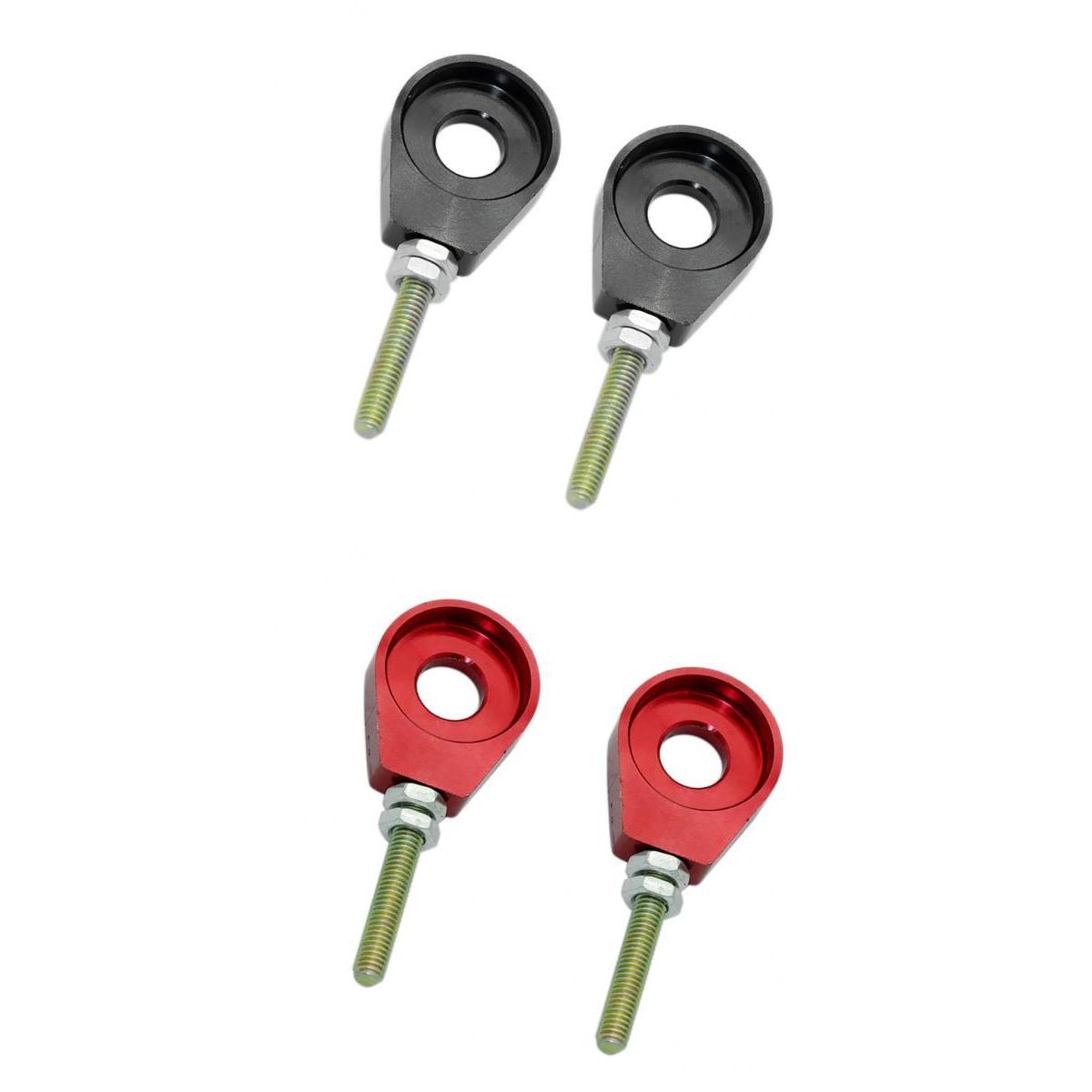 2 Pair 12mm Chain Adjuster Tensioner for Pit Dirt Bike CRF50 Thumpstar ATV