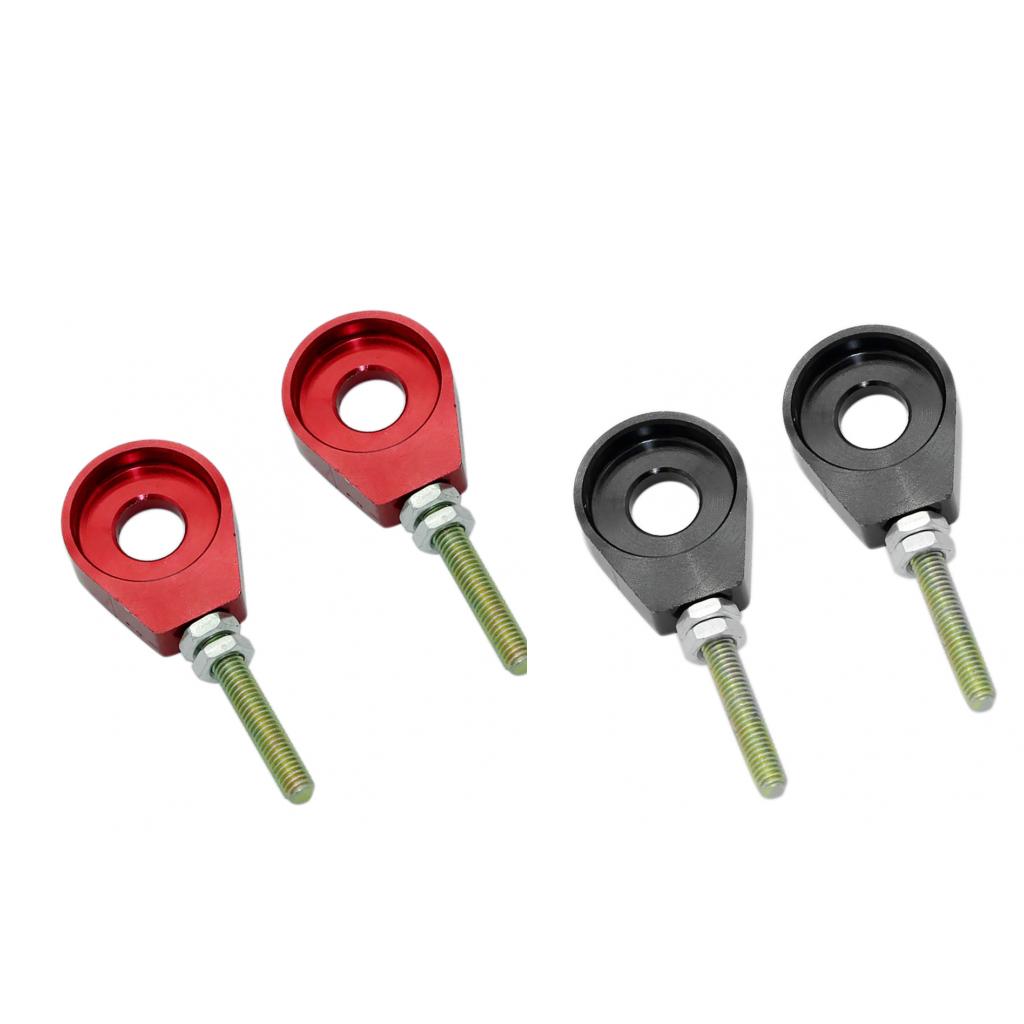 2 Pair 12mm Chain Adjuster Tensioner for Pit Dirt Bike CRF50 Thumpstar ATV