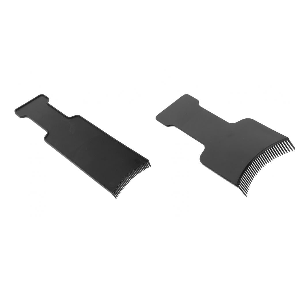 2x Salon Barber Hair Coloring Board Dyeing Tint Plate Hairdressing Tool M/S