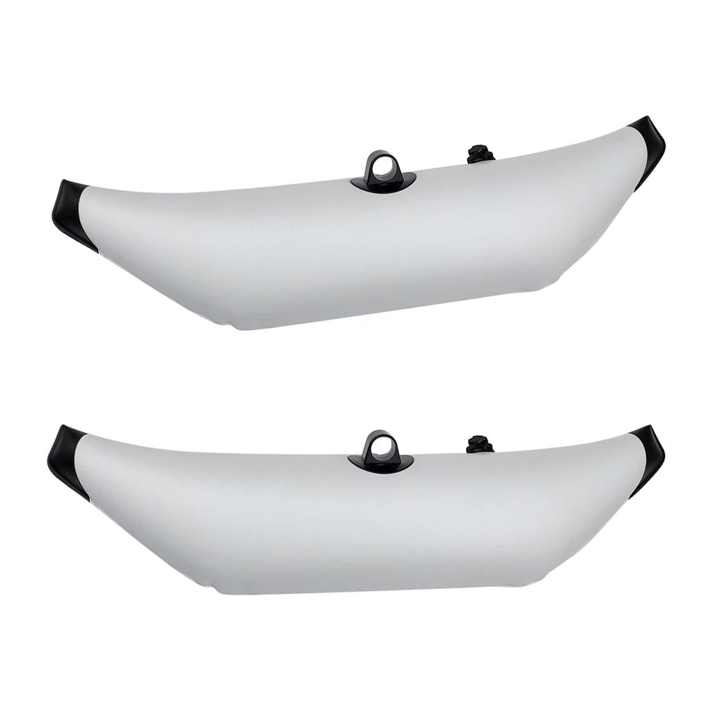2 Pieces Inflatable Outrigger Stabilizer Water Float for Kayak Canoe Fishing