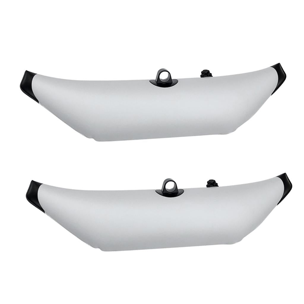 2 Pieces Inflatable Outrigger Stabilizer Water Float for Kayak Canoe Fishing