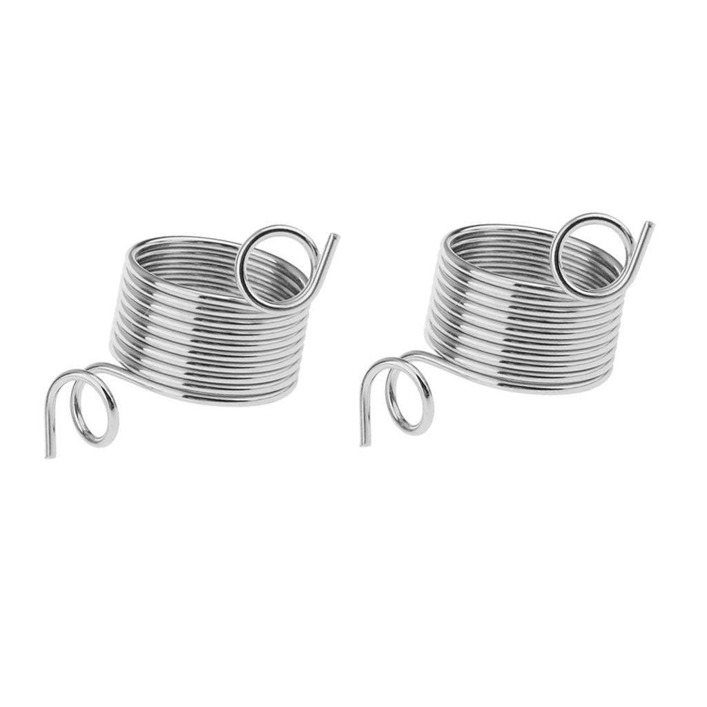 2pcs Nickle Plated Wire Yarn Stranding Guide Knitting Thimble for Craft