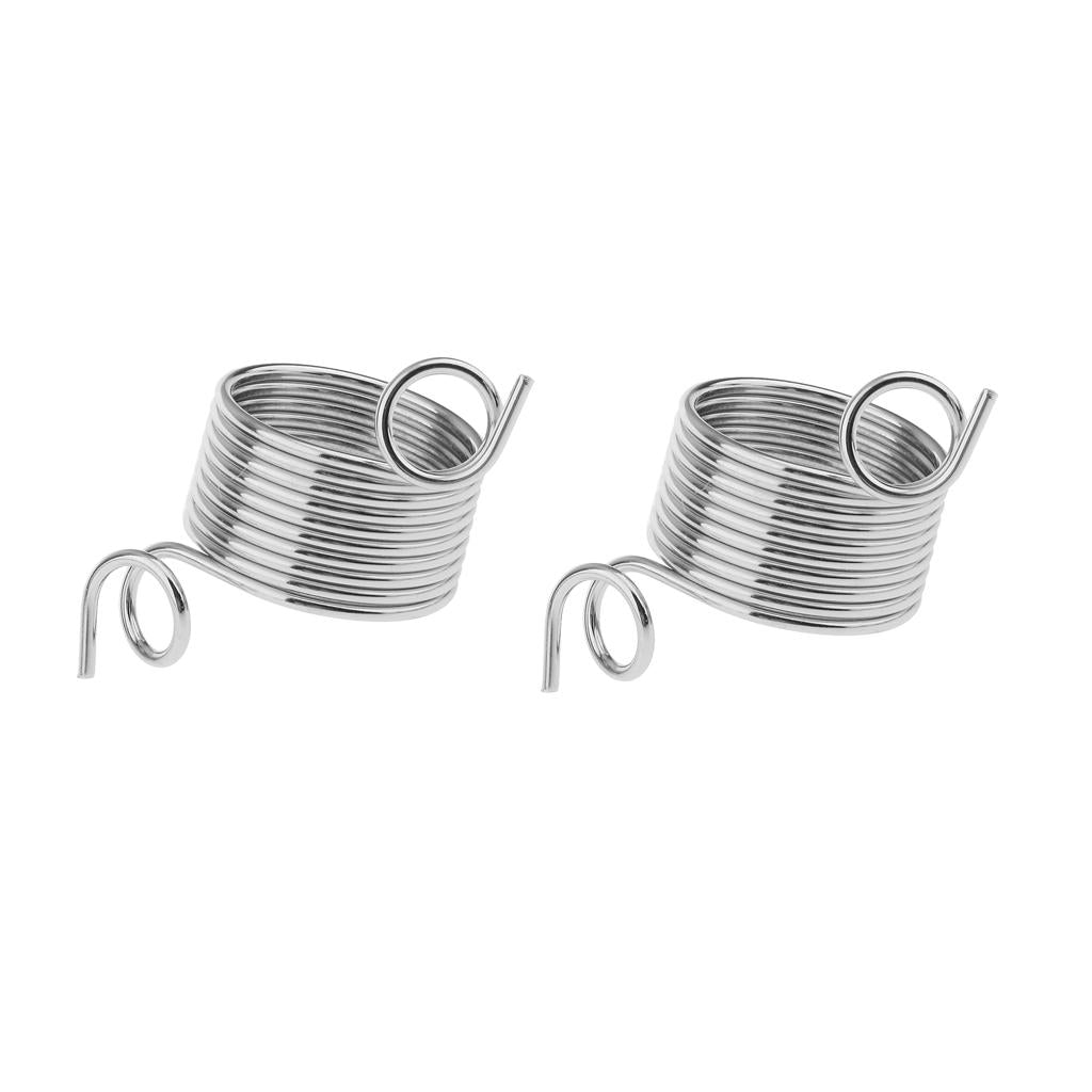 2pcs Nickle Plated Wire Yarn Stranding Guide Knitting Thimble for Craft