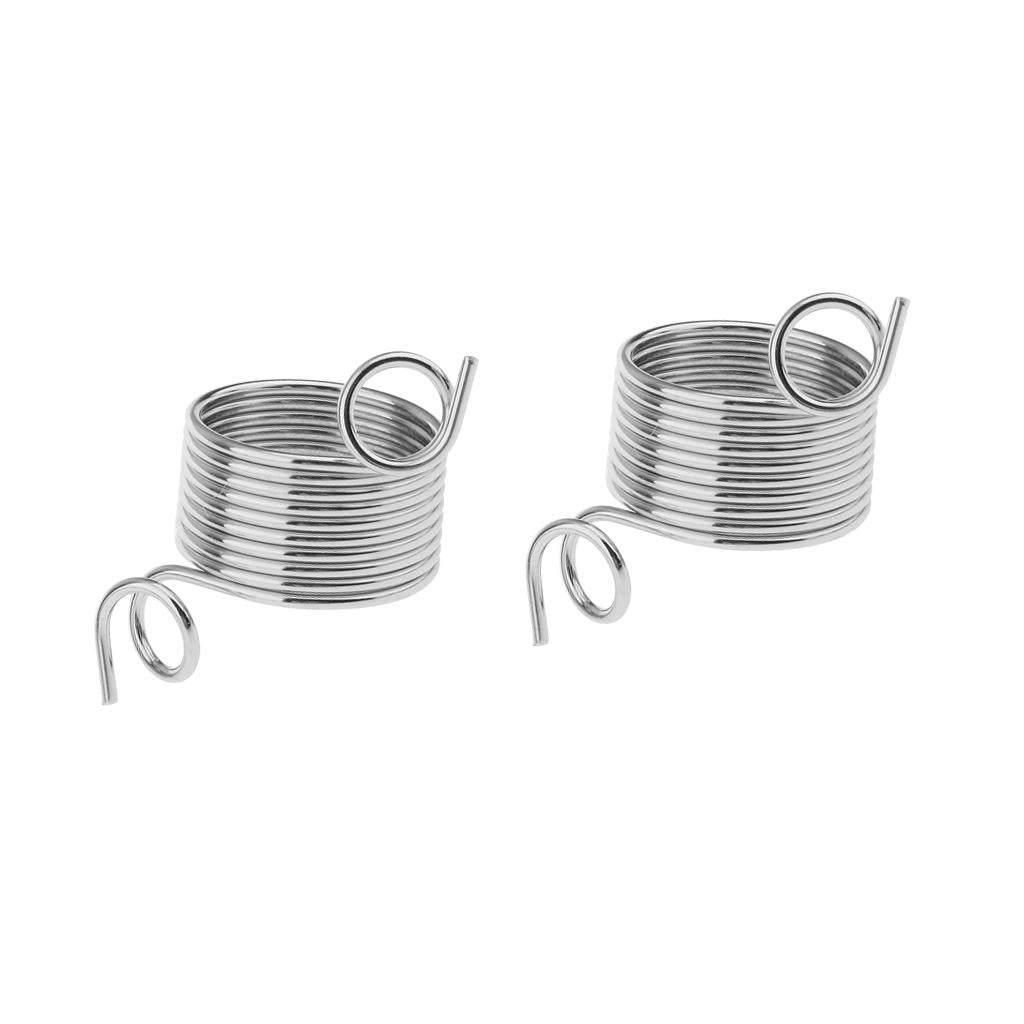 2pcs Nickle Plated Wire Yarn Stranding Guide Knitting Thimble for Craft