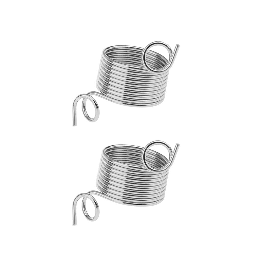 2pcs Nickle Plated Wire Yarn Stranding Guide Knitting Thimble for Craft