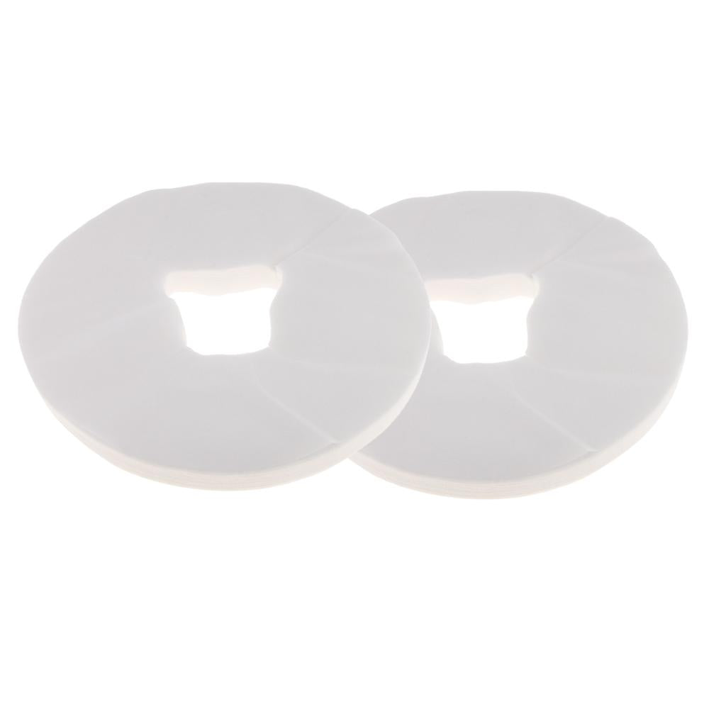 200 Pieces Disposable Massage Face Cushion Covers Headrest Cradle Sheet