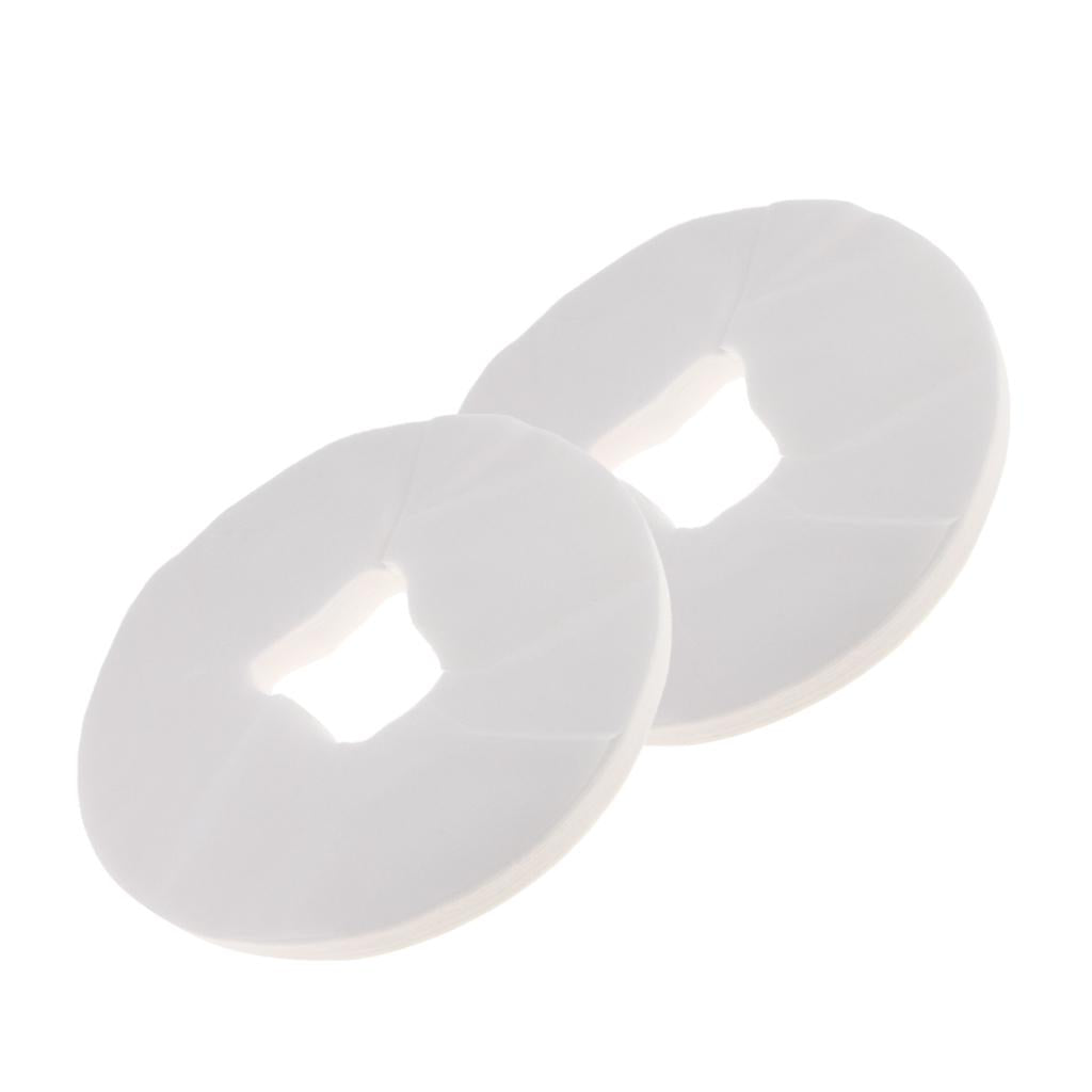 200 Pieces Disposable Massage Face Cushion Covers Headrest Cradle Sheet