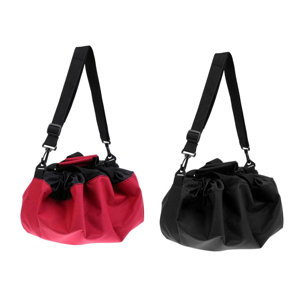 2Pcs Durable Wetsuit Changing Mat / Waterproof Dry-Bag with Handles Straps