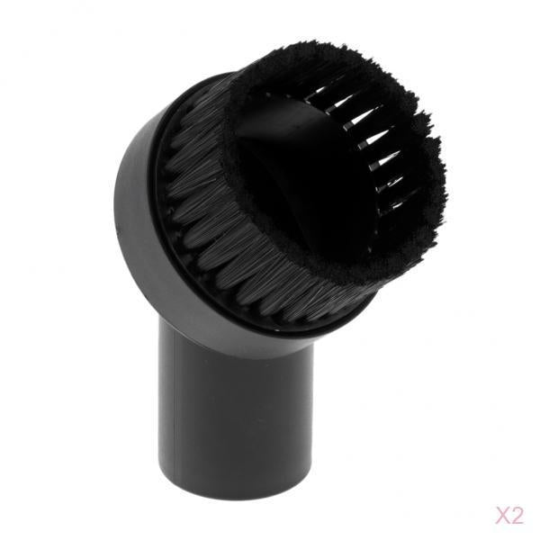 2 pieces 32mm/1.25 Dia. Vacuum Bristle Brush Dust Brush Long_35mm Bristle"