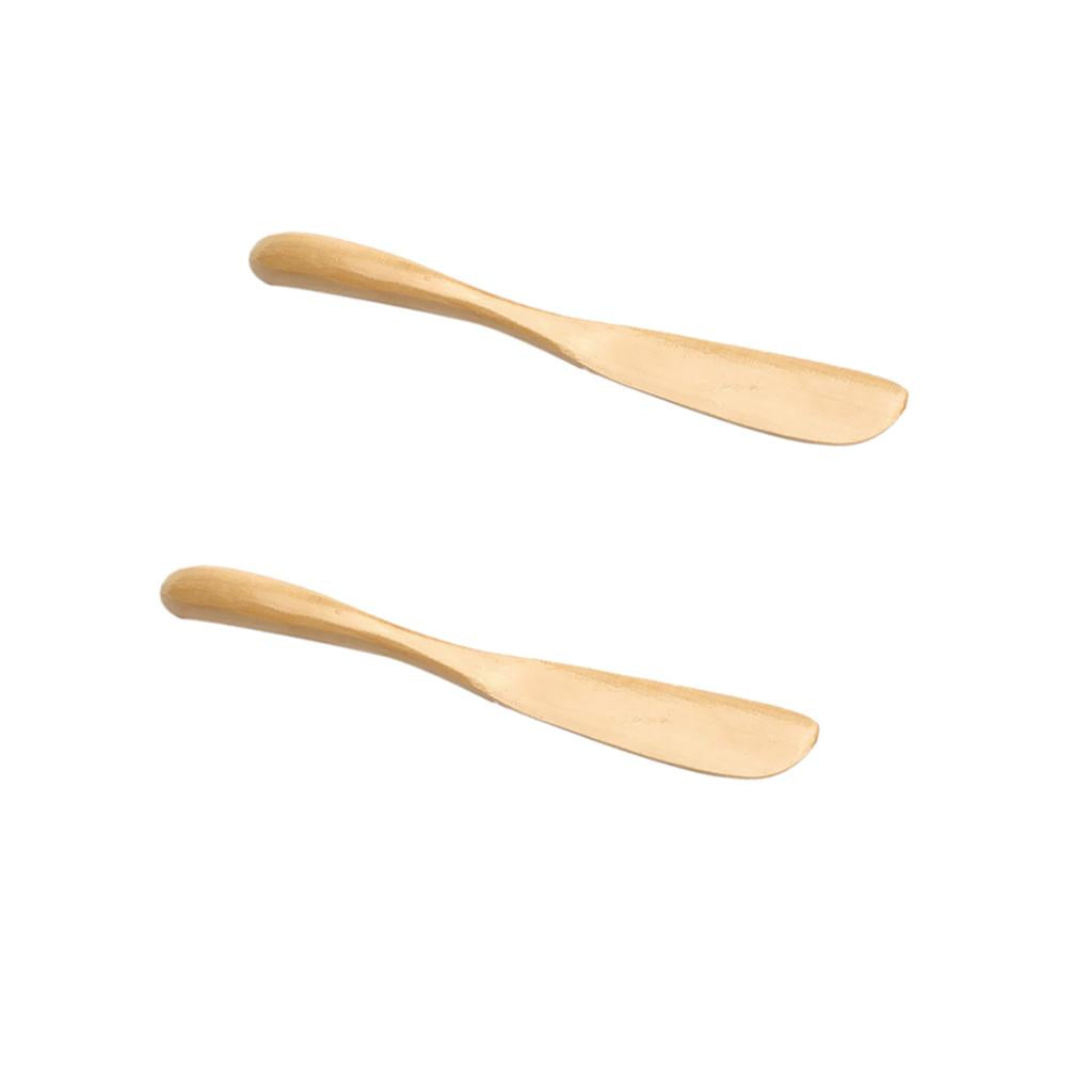 2 piece Cake Cream Butter Spatula Mixing Batter Scraper Cutlery Pizza Cutter
