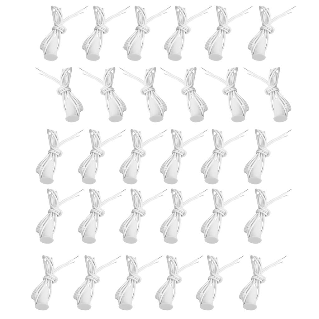 30-Pcs Recessed Magnetic Door Window Contacts Alarm Reed Switch