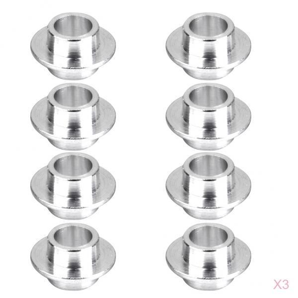 24pcs Alloy Replacement Roller Skates Wheels Center Bearing Bushings Spacers