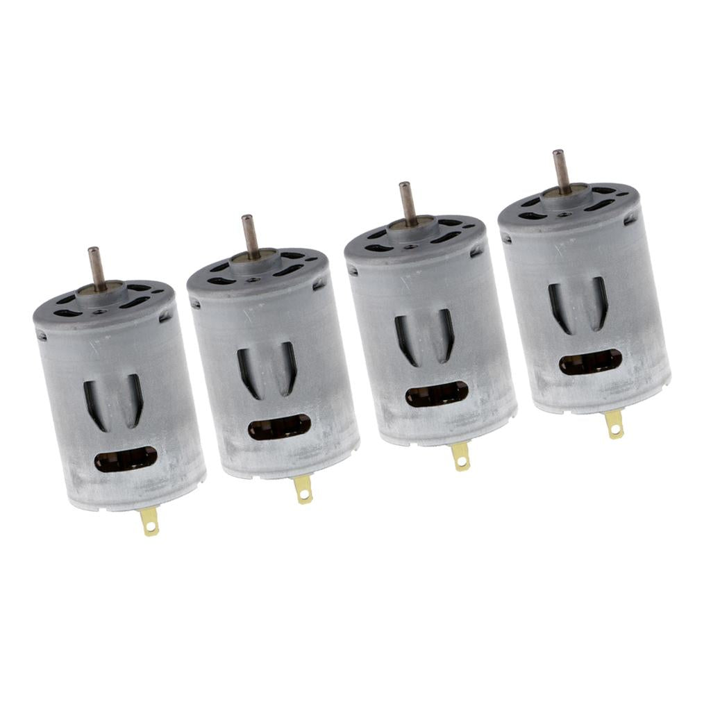 4Pcs DC 6-12V 16400RPM Micro Electric DC Motor RC Model DIY Toys Parts